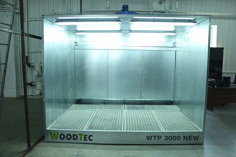 Окрасочная камера WoodTec WTP 3000 NEW с активным водяным полом